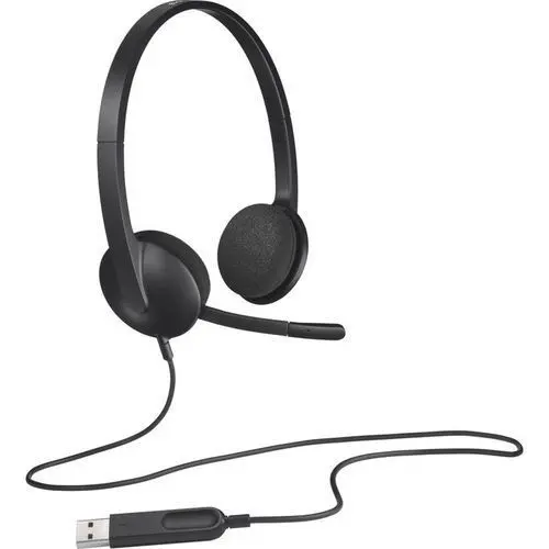 Casque Avec Micro USB-H340-Noir